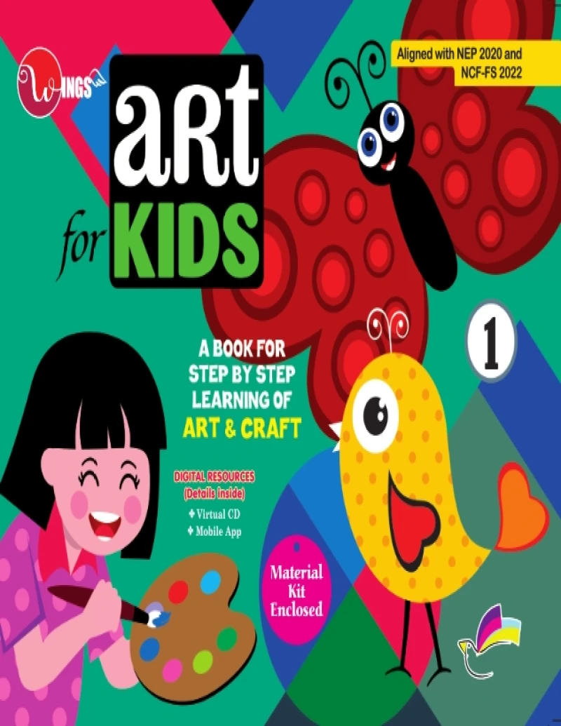 Wings Art  for Kids Drawing-1